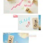 Korean DIY Wooden Stamp Set..
