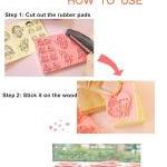 Korean DIY Wooden Stamp Set..