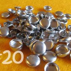 25 Covered Buttons - 1/2 inch - Size 20
