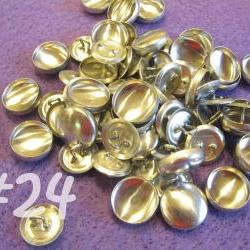SALE - 200 Covered Buttons - 5/8 inch - Size 24