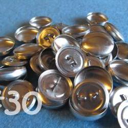 25 Covered Buttons - 3/4 inch - Size 30