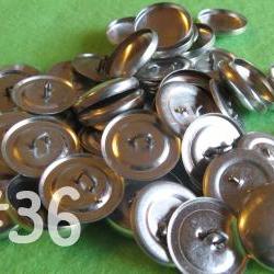 25 Covered Buttons - 7/8 inch - Size 36